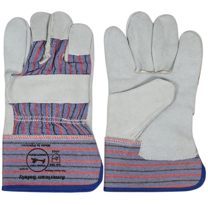 Gant Cuir Court American Safety Non Doublé